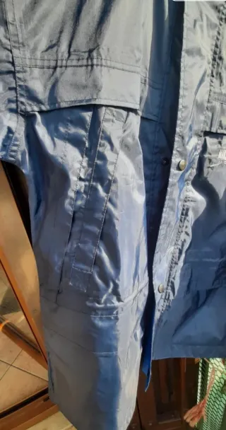 Giacca antivento uomo blu