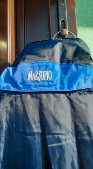 Giacca antivento uomo blu