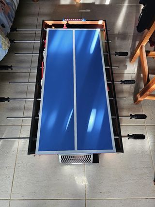 Mesa Multijuegos: Futbolín, Billar, Hockey, Ping P