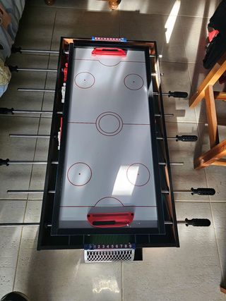 Mesa Multijuegos: Futbolín, Billar, Hockey, Ping P