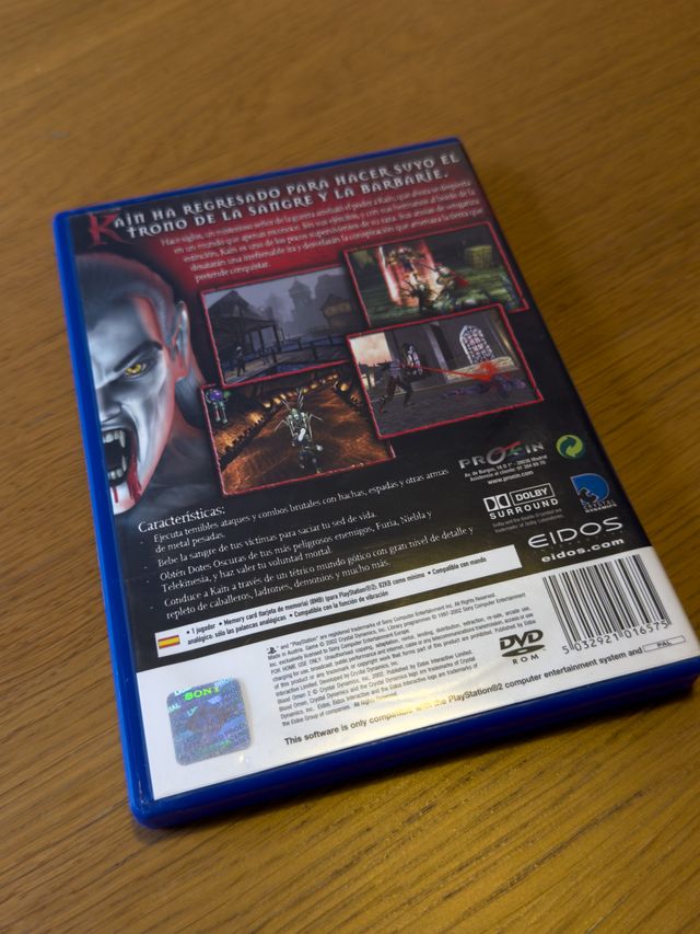 Blood Omen 2 PS2 (Spagnolo)