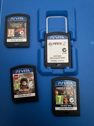 Giochi PS Vita: FIFA 15, Minecraft, LEGO LOTR, Dra