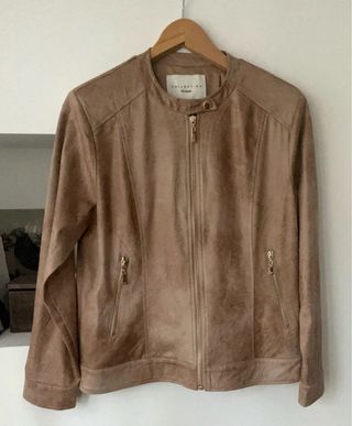 Cazadora El Corte Inglés efecto piel