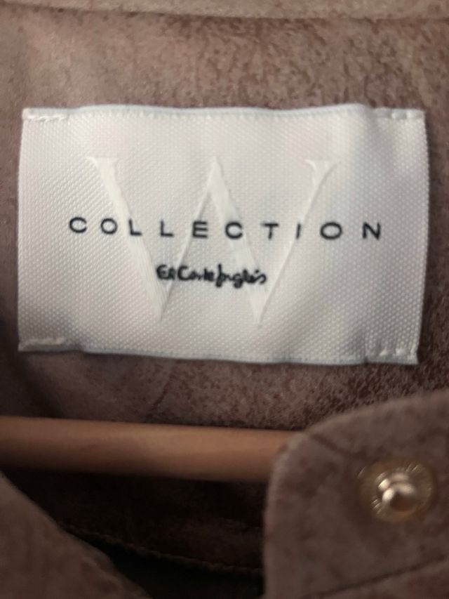 Cazadora El Corte Inglés efecto piel