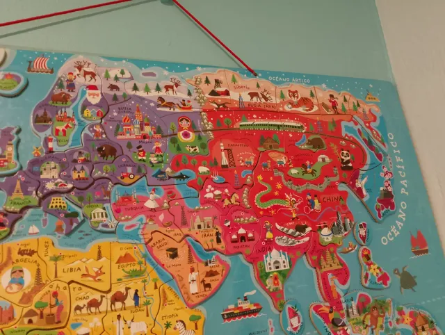 Mapa del Mundo Magnético Janod