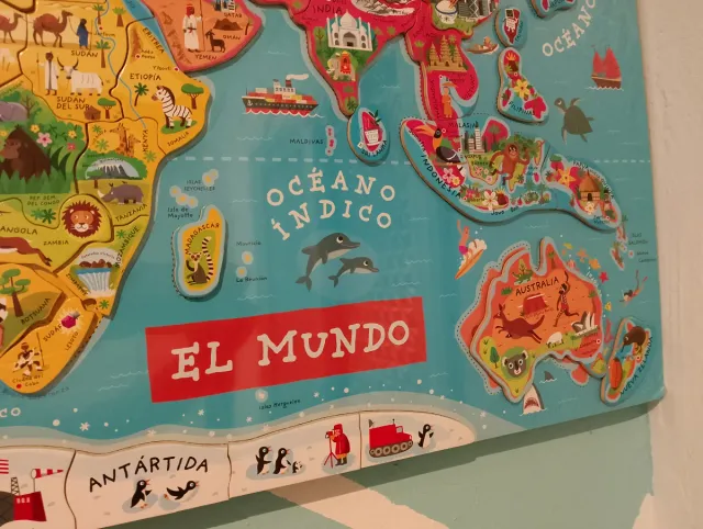 Mapa del Mundo Magnético Janod