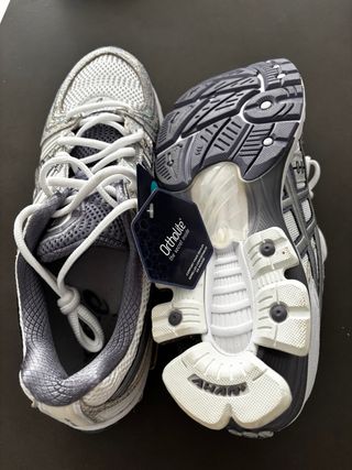 Zapatillas ASICS Mujer morado y blanco