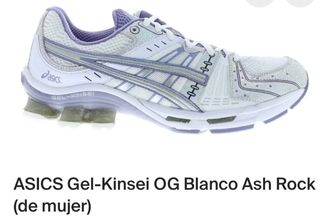 Zapatillas ASICS Mujer morado y blanco