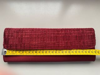 Cartera de fiesta roja