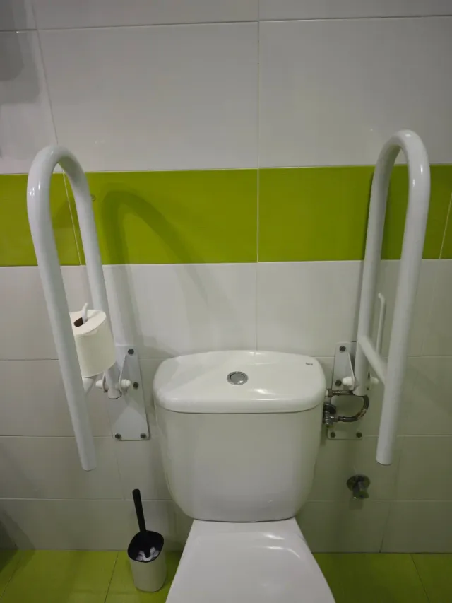 Barras Asidero WC Minusválidos