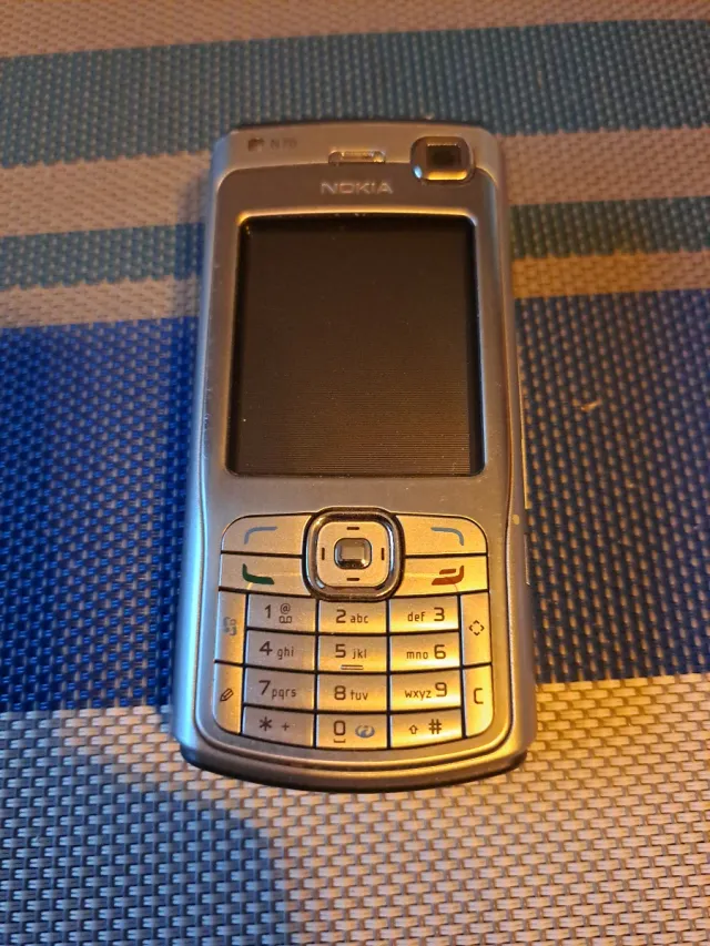 Cellulare Nokia N70 Argento Vintage