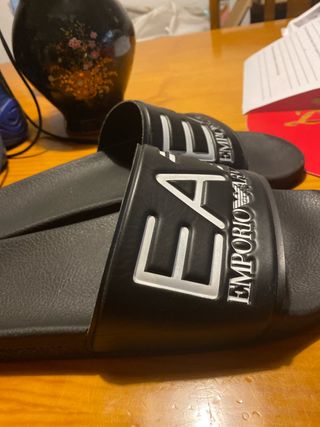 Chanclas Emporio Armani Negras
