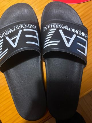 Chanclas Emporio Armani Negras