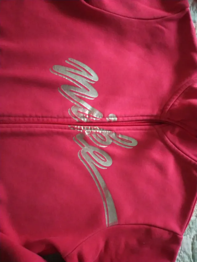 Sudadera Nike Rosa y Plateada