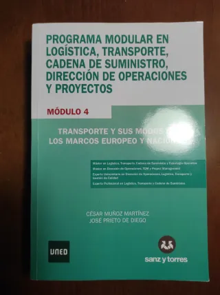 MANUALES 1, 3, 4 y 5 PARA MÁSTER DE LOGÍSTICA