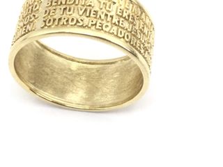 anillo oro 18k