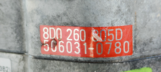 COMPRESOR AIRE ACONDICIONADO VOLKSWAGEN PASSAT BE