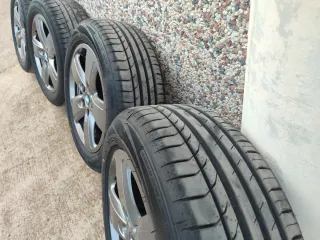 4 Llantas BMW originales "16 pulgadas + Neumático