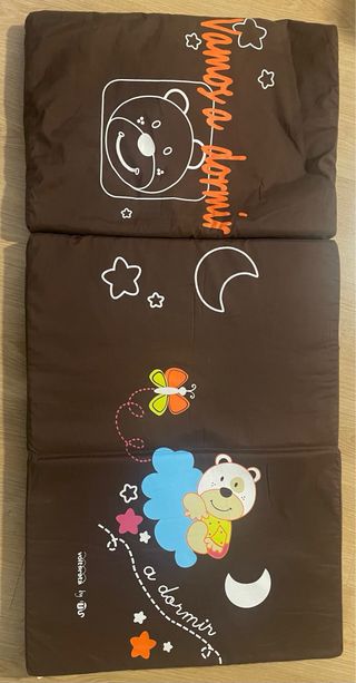 Cuna de viaje Asalvo + colchón plegable