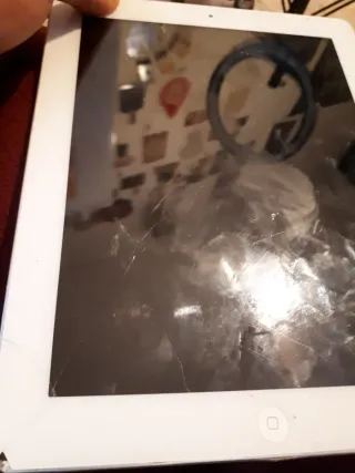 iPad 3 Blanco Pantalla Rota