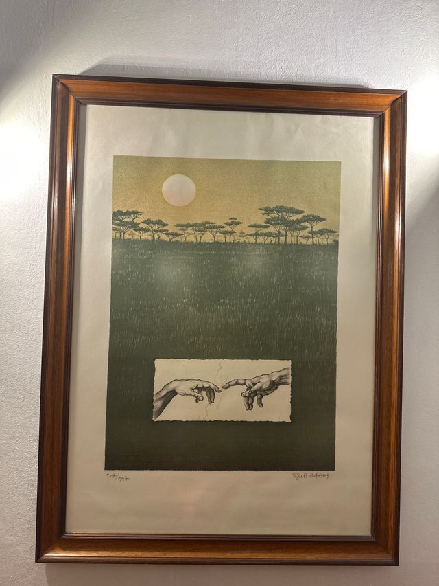 Cuadro Subirachs 507/997 firmada