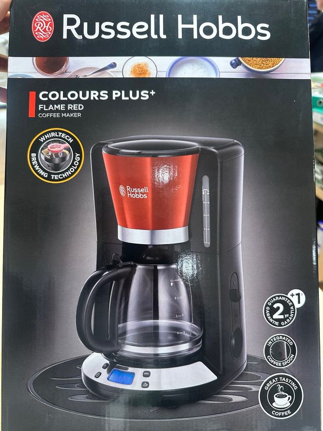Cafetera Nueva Russell Hobbs Colours Plus