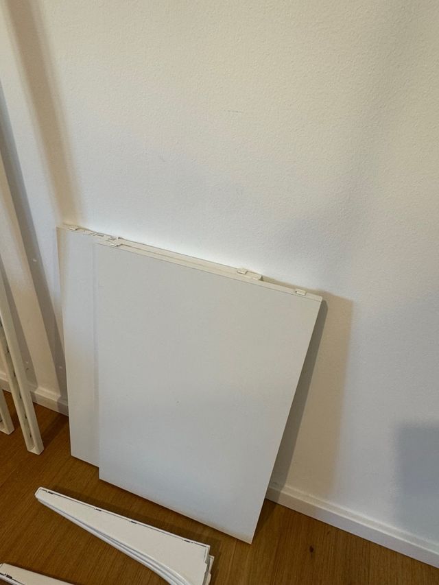 Scaffale bianco metallico IKEA