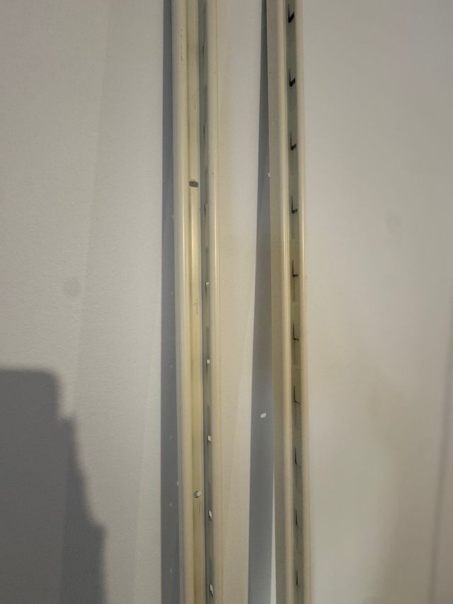 Scaffale bianco metallico IKEA