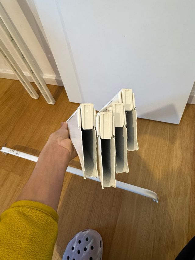 Scaffale bianco metallico IKEA