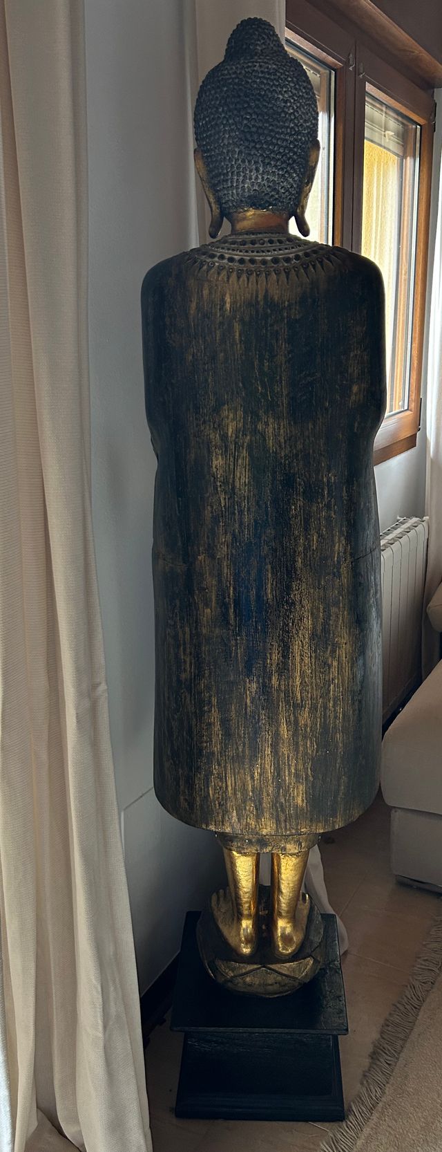 Buda Tailandia Madera Maciza