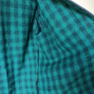 Chaqueta Kaiku cuadros verde y negro