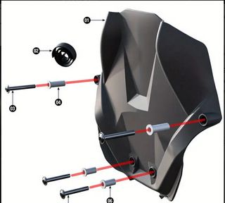 Copertura protezione motore BMW R1200GS 1250 RT RS