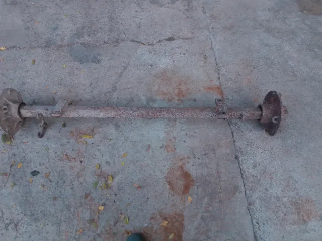 Eje de remolque tractor