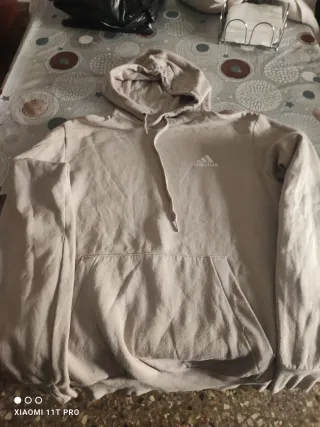 Sudadera Adidas Beige