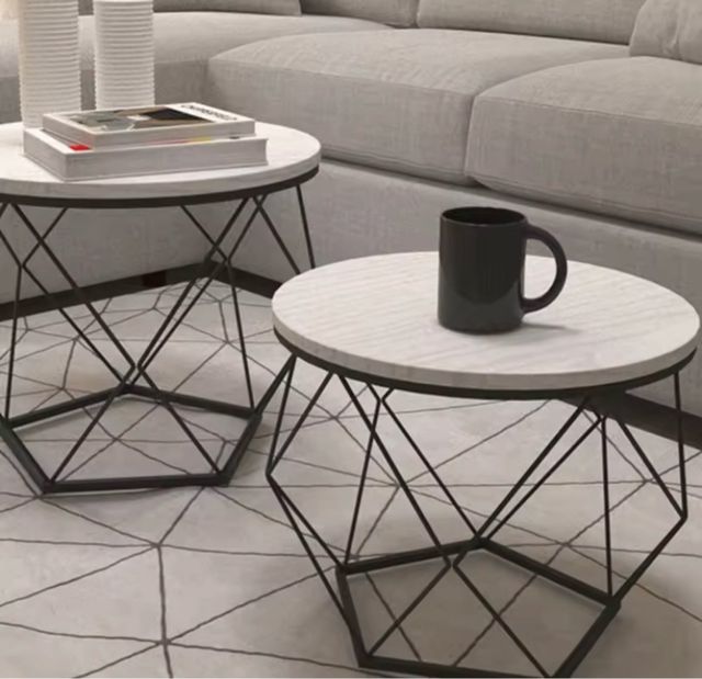 Tavolini Nido Design Geometrico