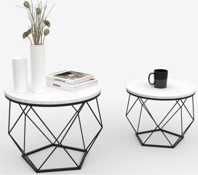 Tavolini Nido Design Geometrico