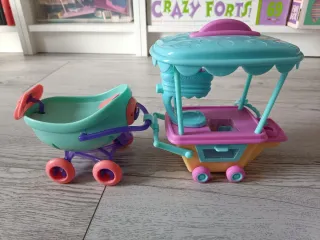 Carrito Helados y Macarons Bebés Llorones