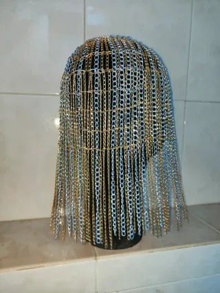 Copricapo catena parrucca