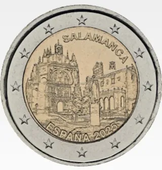 España 2025 moneda 2 euros