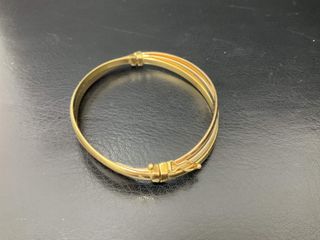 brazalete oro 18k
