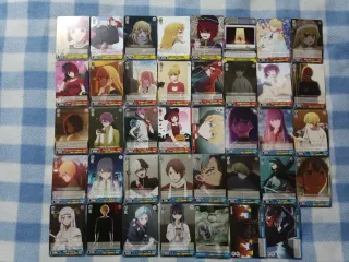 Lotto 39 carte Weiss Schwarz Oshi no Ko