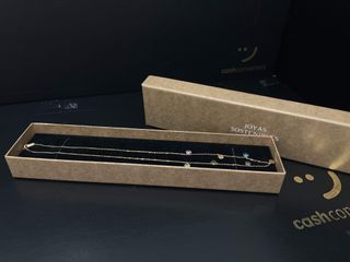 cadena oro 18k con piedra 22cm