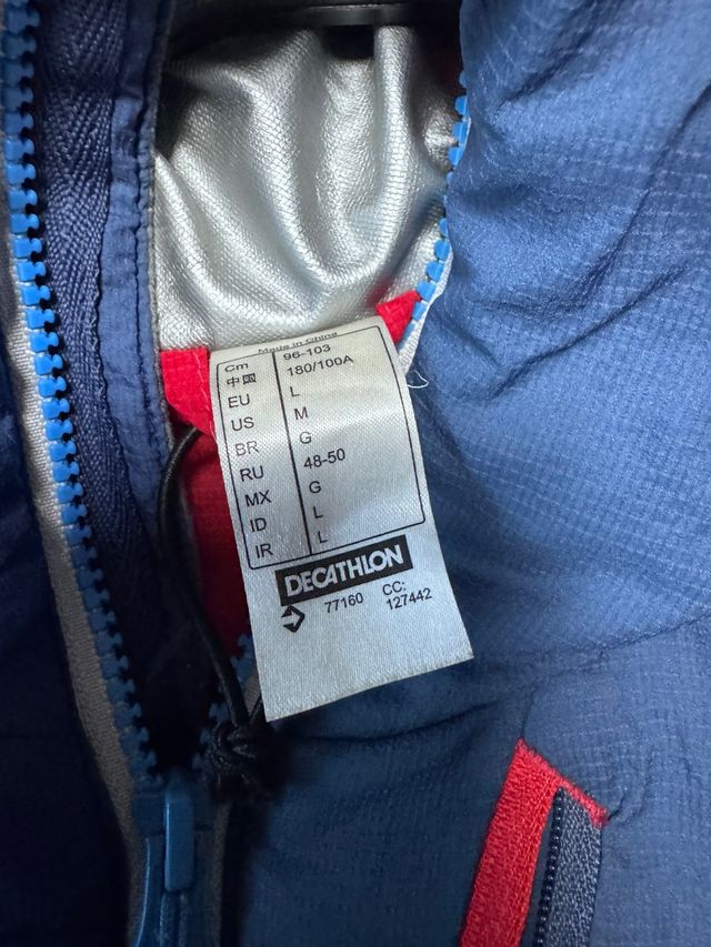 Chaqueta Invierno Decathlon Simond Talla M