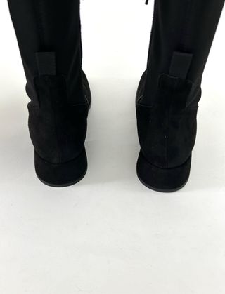 Nuovi Stivali sopra ginocchio vera pelle n.38