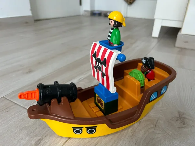 Barco Pirata Playmobil 1-2-3