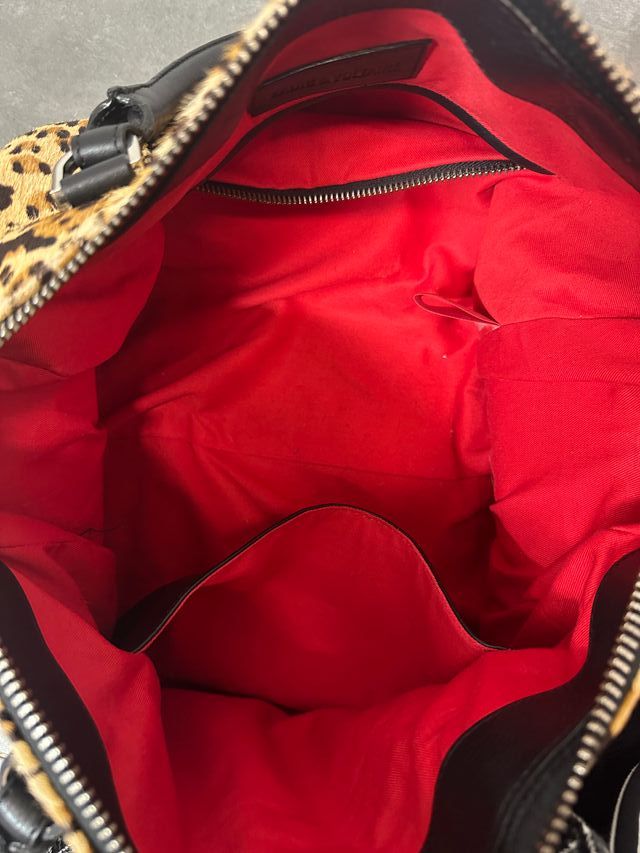 Borsa Zadig & Voltaire con stampa animalier