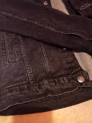 Chaqueta Vaquera Negra