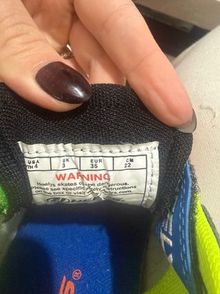 Zapatillas Heelys con Ruedas Talla 35