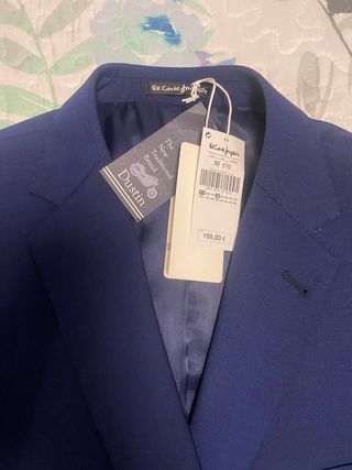 Traje de caballero El Corte Inglés azul