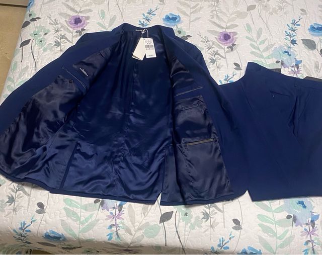 Traje de caballero El Corte Inglés azul